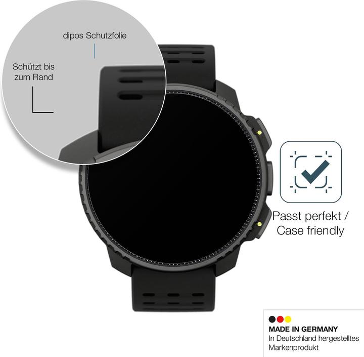 Actual product image Dipos Anti-Shock Screen Protector Matte (Suunto Vertical)