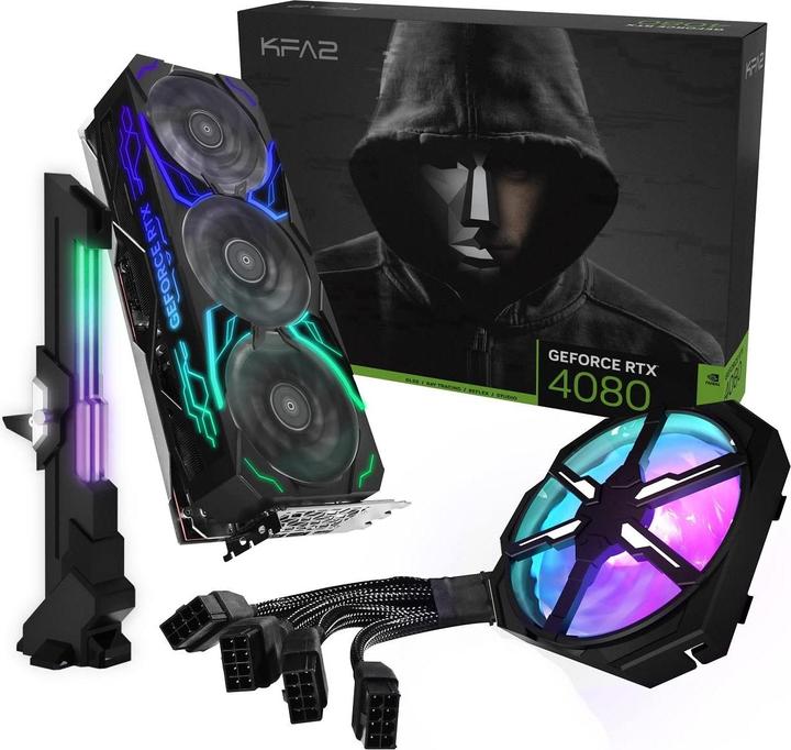 Actual product image KFA2 GeForce RTX 4080 SG 1-Click OC (16 GB)