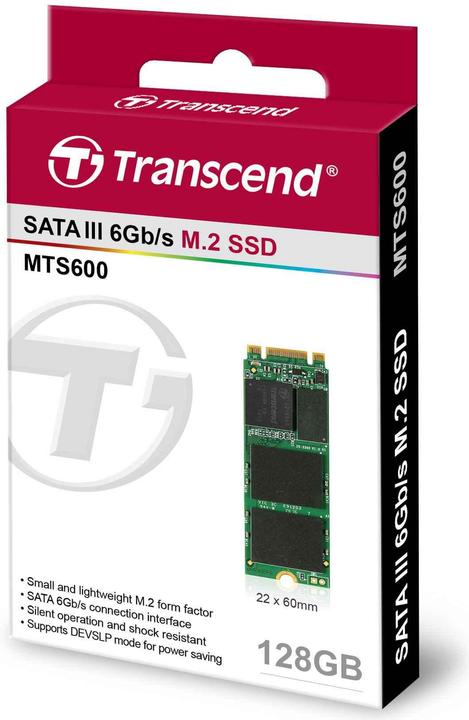 Produktbild Transcend MTS600 (128 GB, M.2 2260)