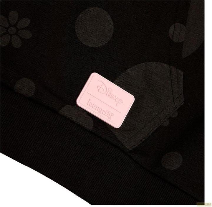 Actual product image Loungefly Disney by Kapuzenpullover Unisex Minnie Rocks the Dots Florals Grösse XL (XL)