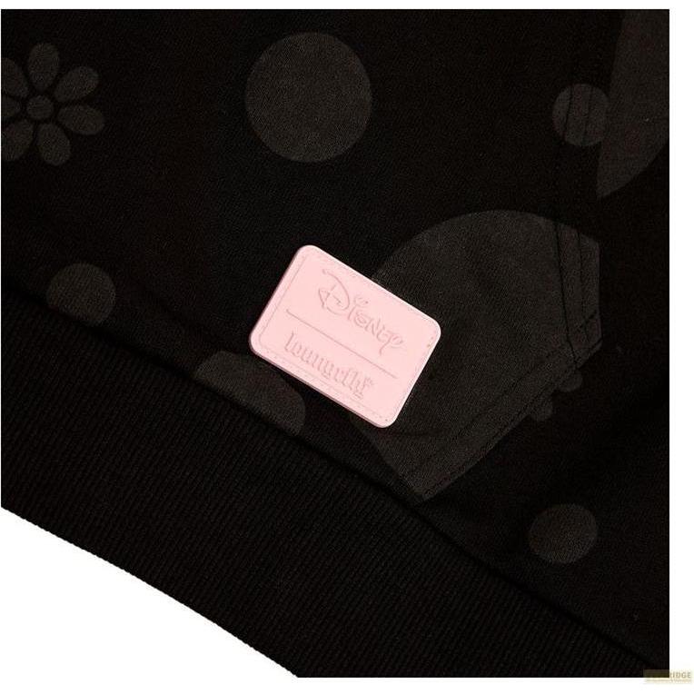 Thumbnail - Loungefly, Herren, Pullover, Disney by Kapuzenpullover Unisex Minnie Rocks the Dots Florals Grösse XL, (XL)