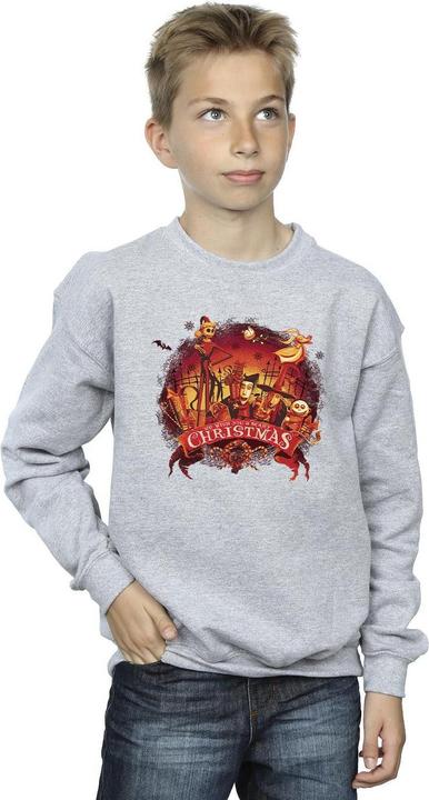 Produktbild Disney The Nightmare Before Christmas Scary Christmas Sweatshirt Jungen (152, 158)