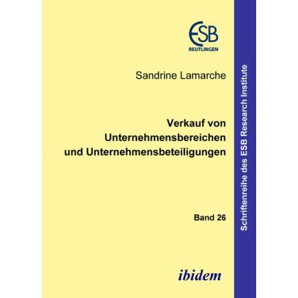 Verkauf von Unternehmensbereichen und Unternehmensbeteiligungen, Fachbücher