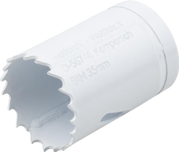 Actual product image wolfcraft 1 hole saw insert BiM ø35mm (35 mm)