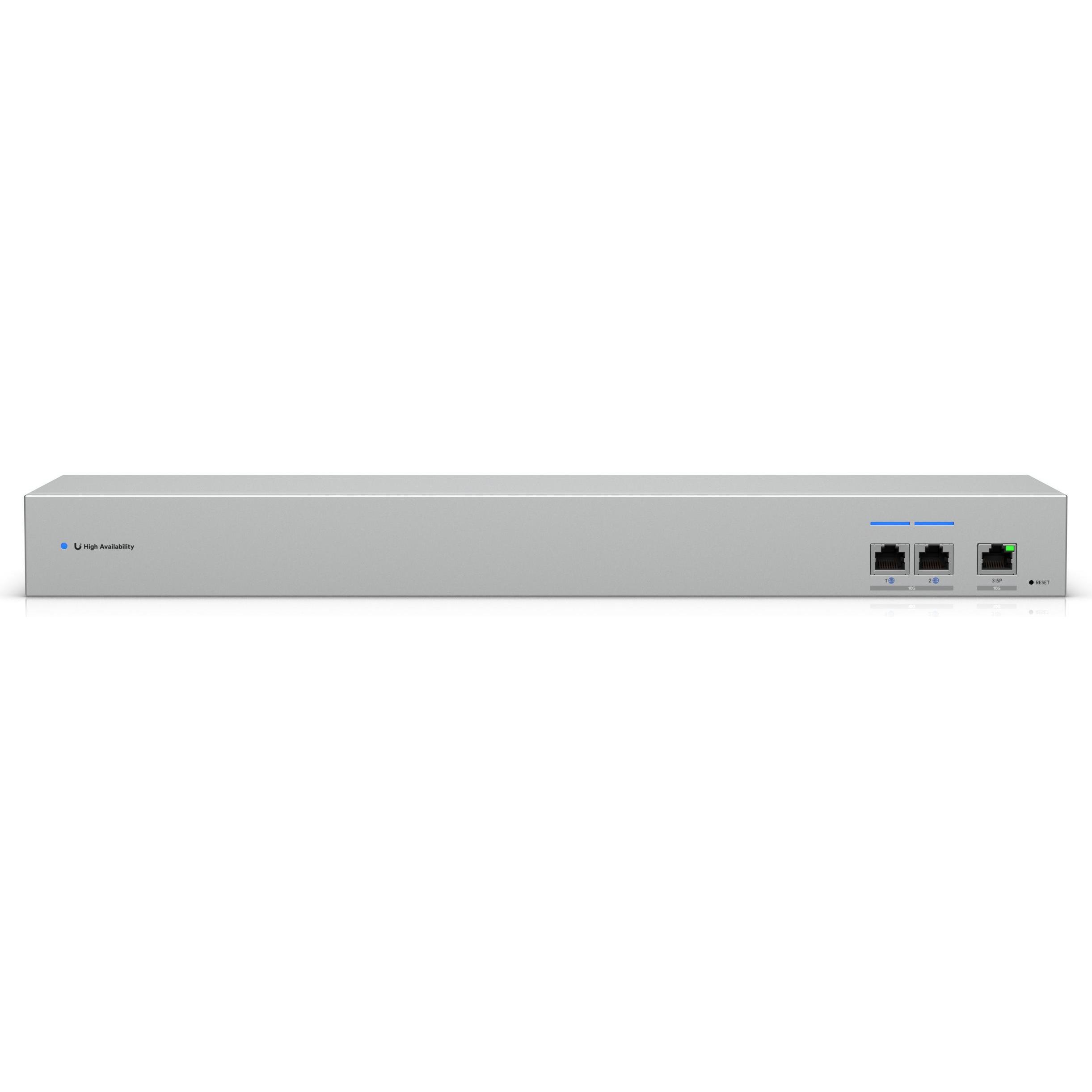 Ubiquiti 10 GbE WAN Switch linking two (4 Ports), Netzwerk Switch, Grau
