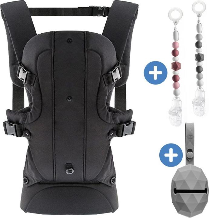 Fillikid Babytrage Walk 4in1 inkl. Silikon-Schnullerbox Diamant Babytragen & Tragetücher