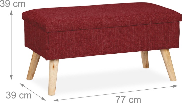 Image du produit Relaxdays Banc (77 cm)