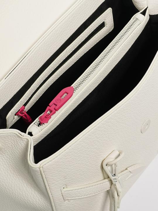 Actual product image Secret Pon Pon Handtasche Damen - Modell Elysia Pro - 100% Polyurethan - 31.5 X 22.5 X 14.5 Cm