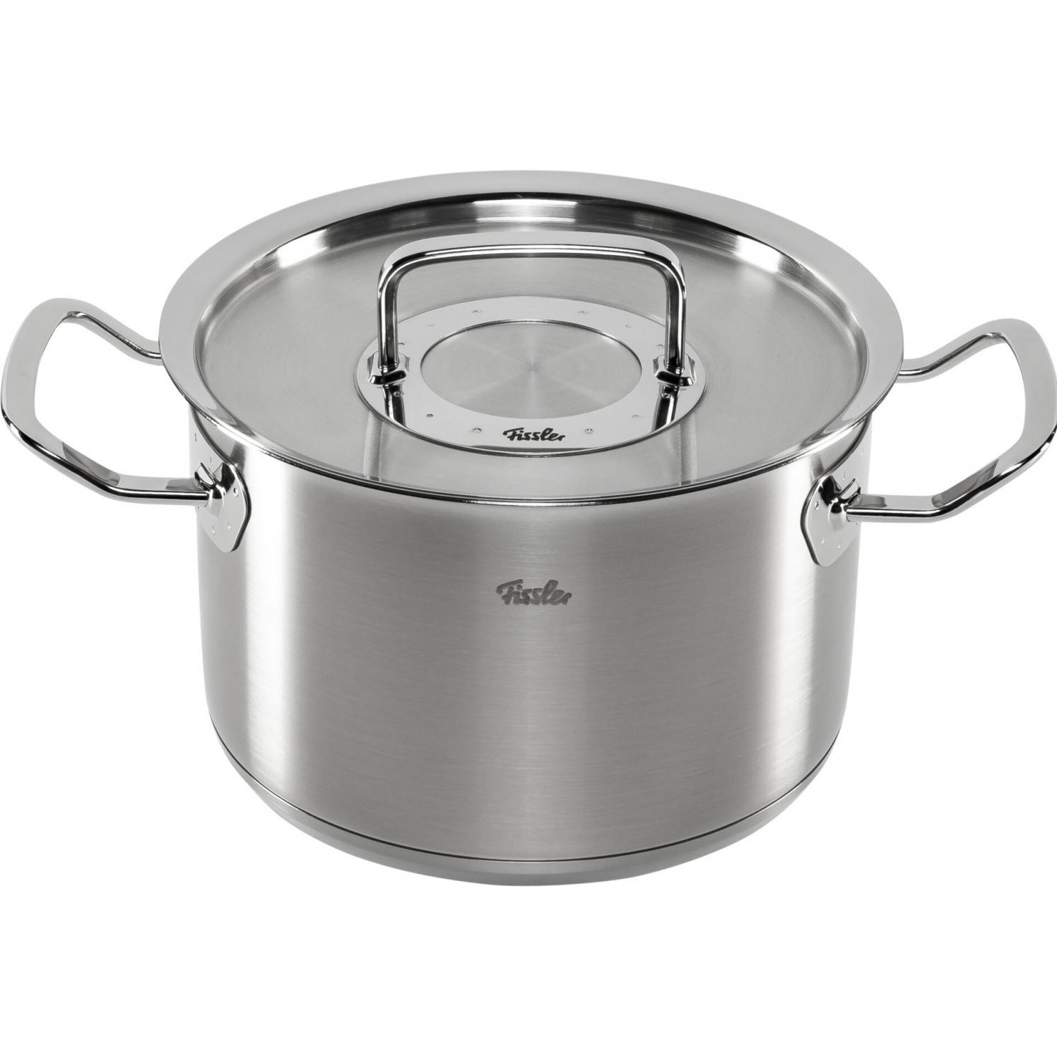 Fissler Kochtopf orig.profi col. 20cm, Pfanne + Kochtopf, Silber
