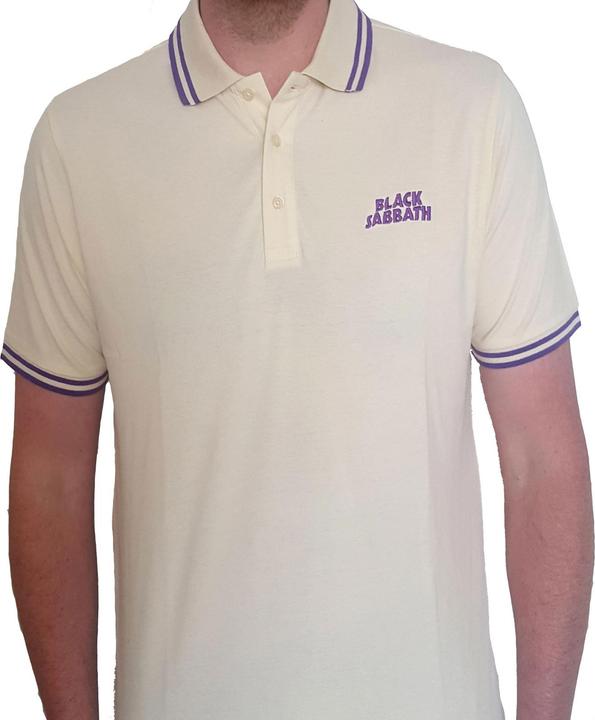 Produktbild Black Sabbath Wavy Logo Polo Shirt (XL)