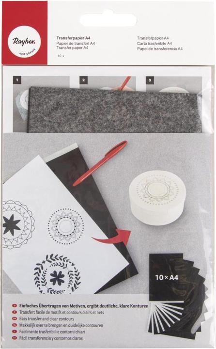 Rayher Papier transfert A4 (10 x)