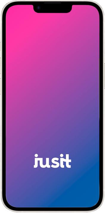 Actual product image jusit iPhone 14 (256 GB, White, 6.10", 12 Mpx, A / Like new)