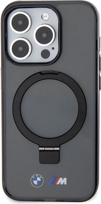 Produktbild BMW BMHMP15XURSK iPhone 15 Pro Max 6.7" czarny/black hardcase Ring Stand M Collection MagSafe (Apple iPhone 15 Pro Max)