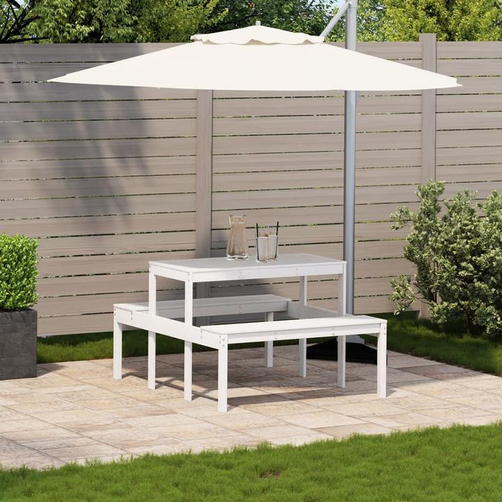 Produktbild vidaXL Picknicktisch (110 x 134 x 75 cm)