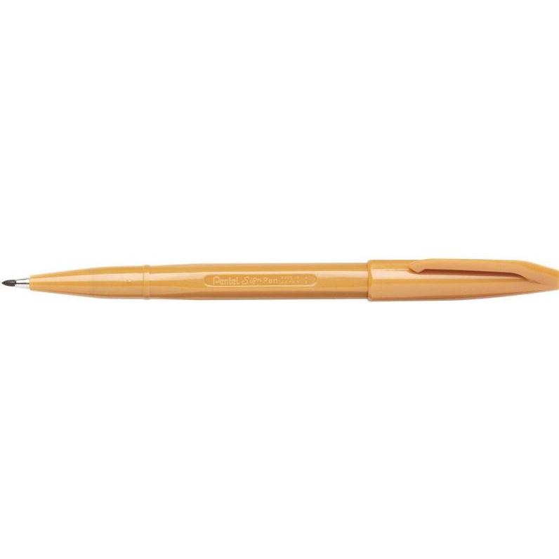 Pentel, Malstifte, Faserschreiber Sign Pen (Ocker, 1 x)