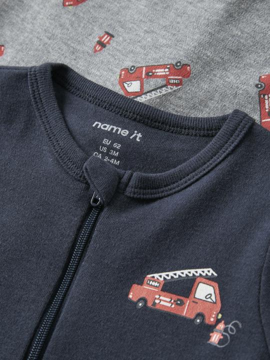 Produktbild Name it Nbmnightsuit 2p Zip Ff Firetruck Noos (68)