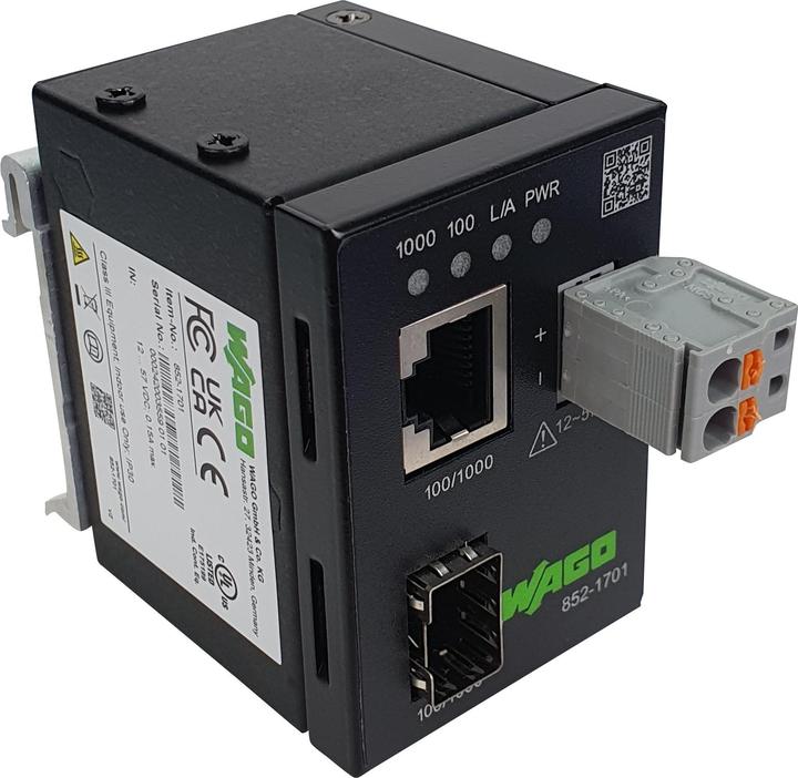 Wago Industrial Media Converter