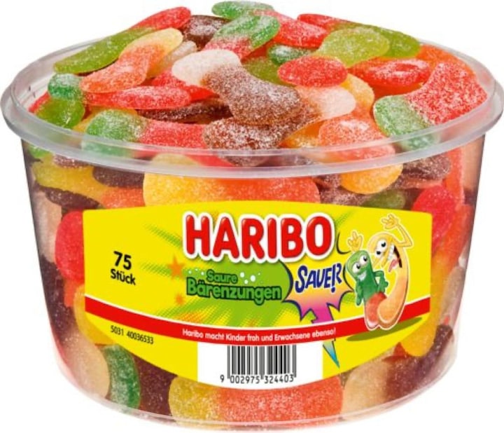 Immagine prodotto Haribo Lingue d'orso acide (1 pz., 1350 g)