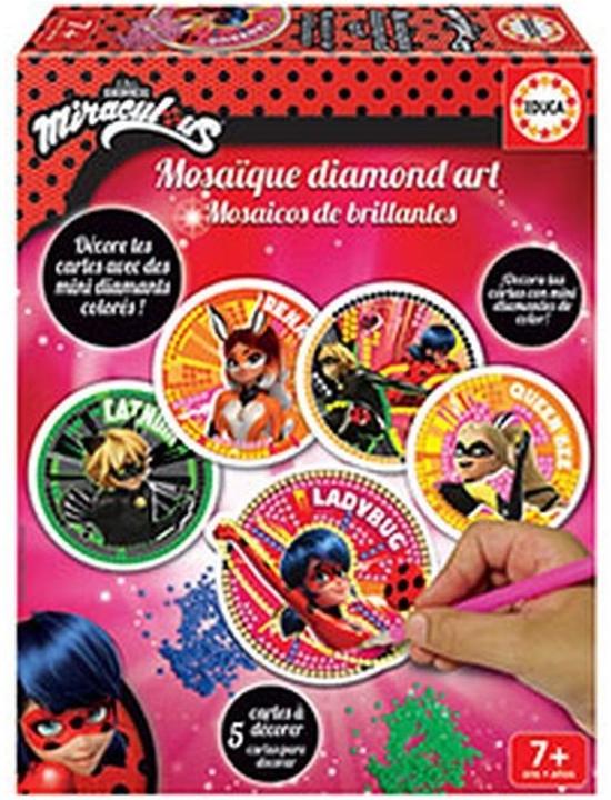 Produktbild Educa Miraculous Ladybug glitter mosaics