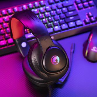 Actual product image Marvo headphones HG8958 Red (QMMWM58UGB00) (Cable)