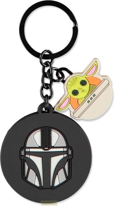 The Mandalorian Rubber Keychain