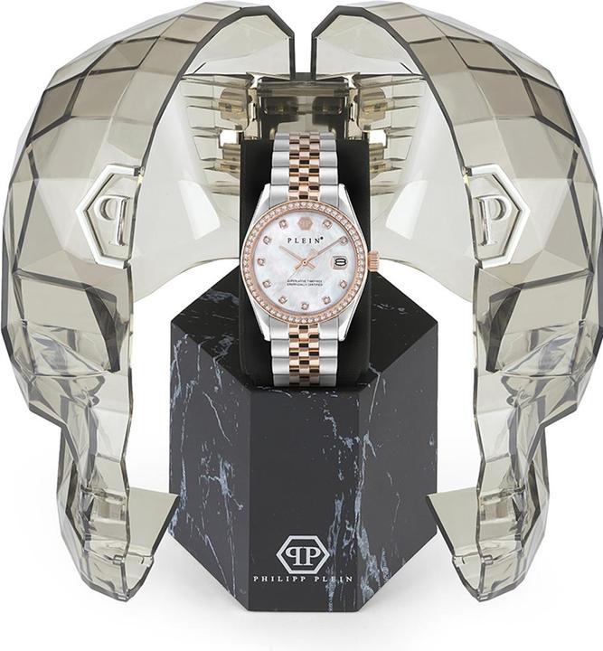 Actual product image Philipp Plein PWYAA0223 Street Couture Ladies Watch 34mm 5ATM (Analogue wristwatch, 34 mm)