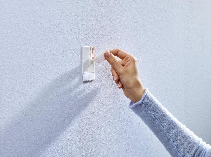 Actual product image tesa Adhesive nail for wallpaper & plaster, 2kg holding power, removable without a trace & reusable, 2