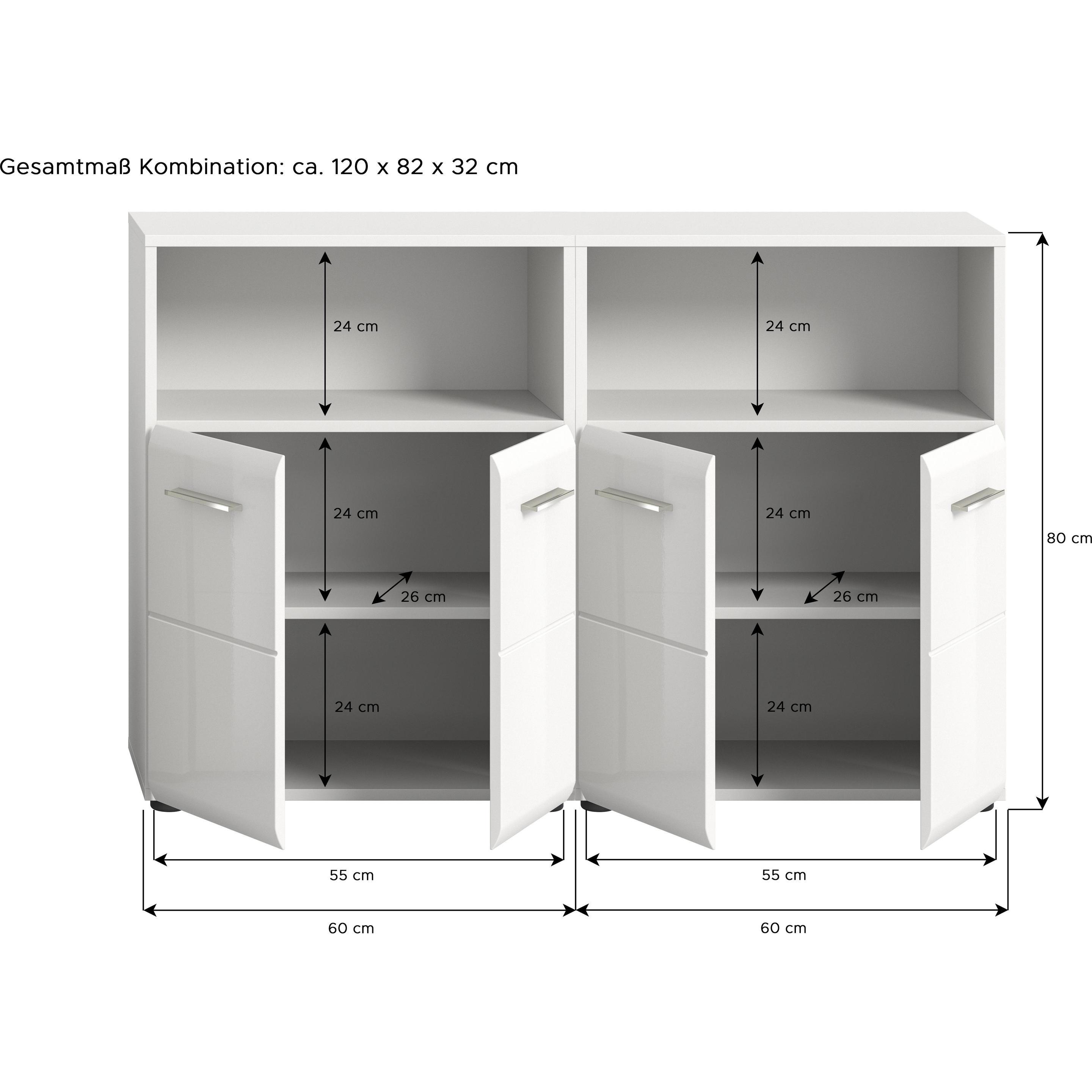 Thumbnail - Xonox Home, Badmöbelset, Ice