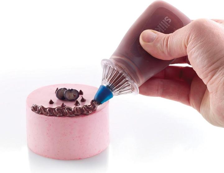 Produktbild Silikomart Transparent Decorative Pen With 5 Different Nozzle (Dekorierflasche)