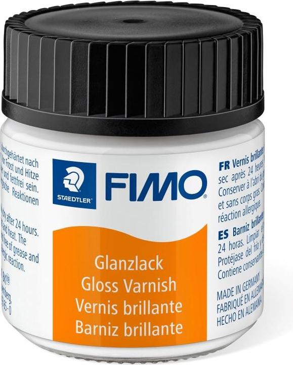 Actual product image Fimo varnish