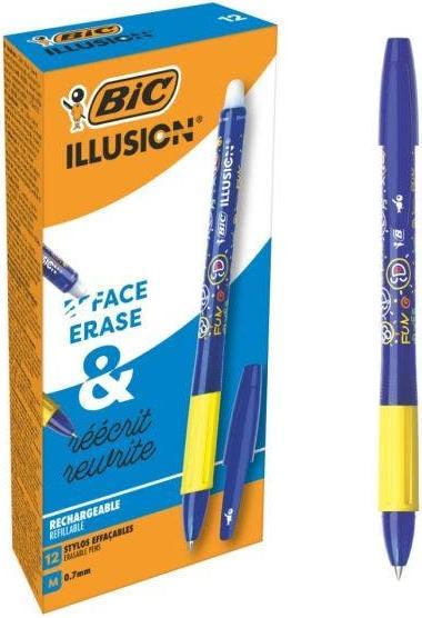 Bic Illusion (Geel, Blauw, 12 x)