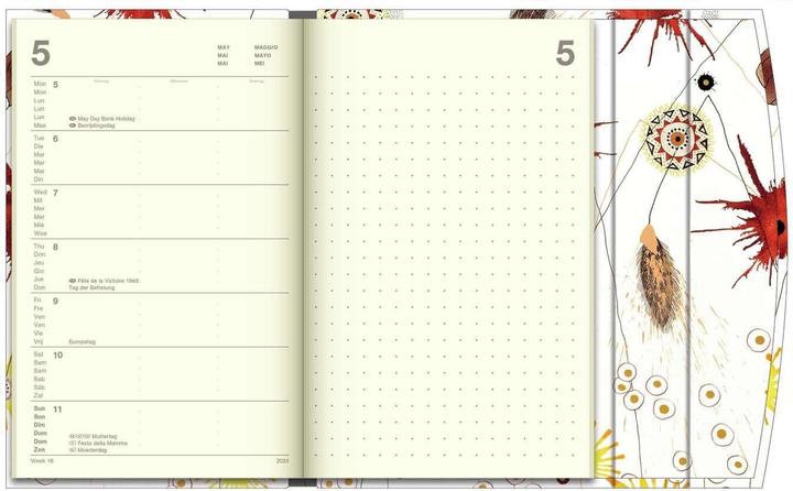Produktbild Neumann N NEUMANNVERLAGE - Dan Bennett 2025 Diary, 10x15cm, Taschenkalender mit Magnetverschluss und (10 x 15 cm, Deutsch)