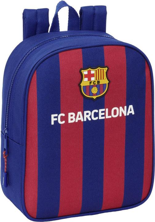 Produktbild FC Barcelona Schulrucksack F.C. Barcelona 24/25 Granatrot Marineblau 22 x 27 x 10 cm
