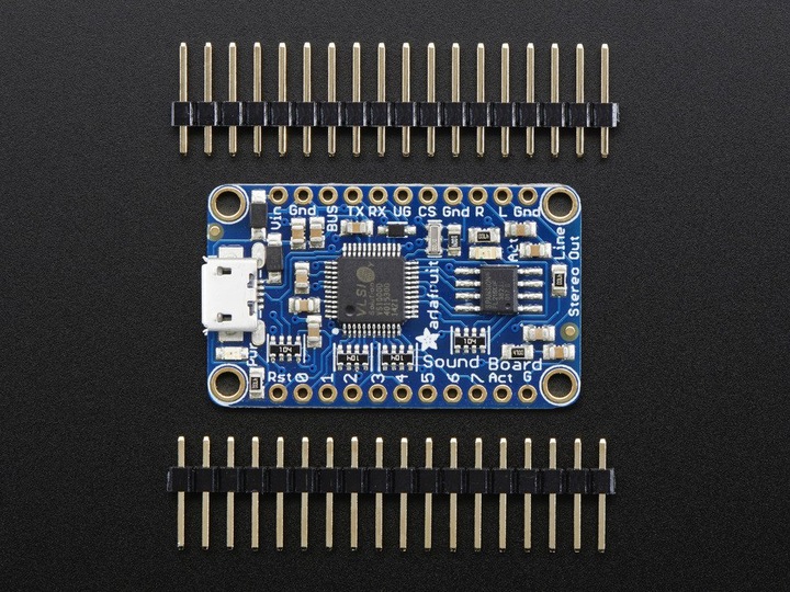 Produktbild Adafruit Audio FX Mini Sound Board WAV/OGG Trigger 2MB F (Diverse)