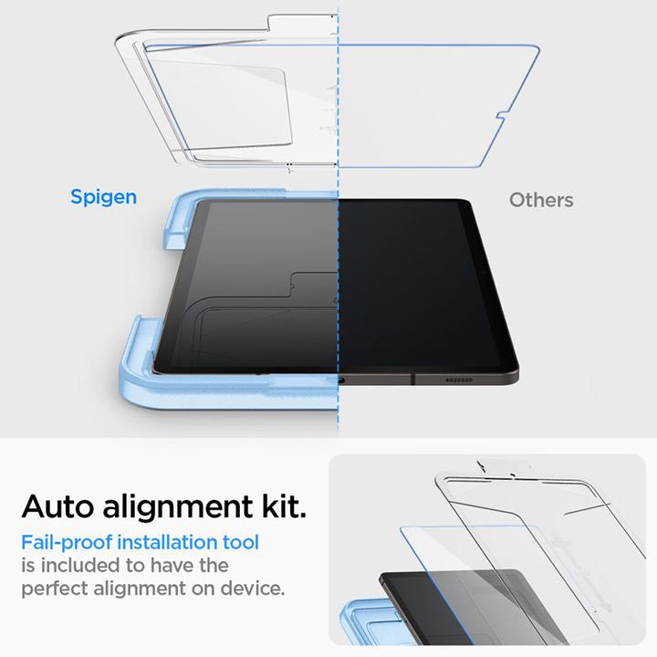 Immagine prodotto Spigen Glass.TR Sam Tab S9+ Plus 12.4" X810/X816B "EZ FIT" szkło hartowane AGL06999 (1 Pezzo/i, Galaxy Tab S9 Plus)