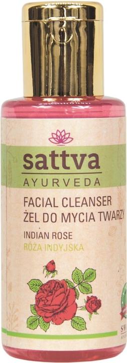 Image du produit Sattva Ayurveda Gel lavant pour le visage Rose indienne 100 ml - Sattva