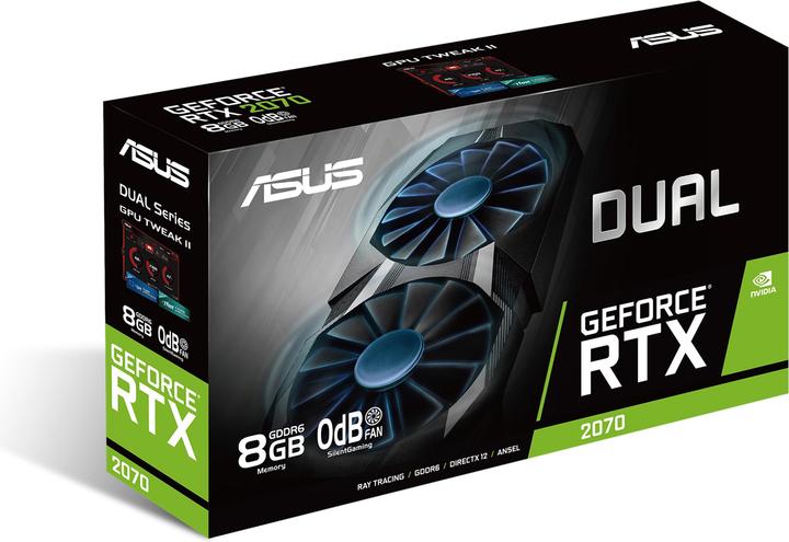 Produktbild ASUS GeForce DUAL RTX 2070 8G (8 GB)