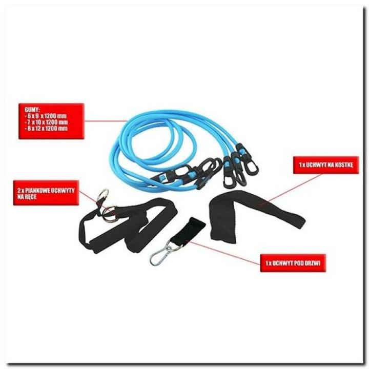 Produktbild HMS Satz Trainingsbänder TX01 (1.20 m)