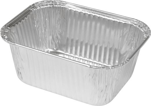 Produktbild Abena Aluminiumschale 250ml mit gerolltem Rand 110 Stück/Packung - (110 Stk.)
