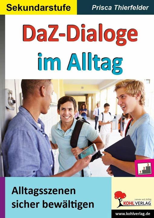 Produktbild DaZ-Dialoge im Alltag (Deutsch, Prisca Thierfelder, 2019)