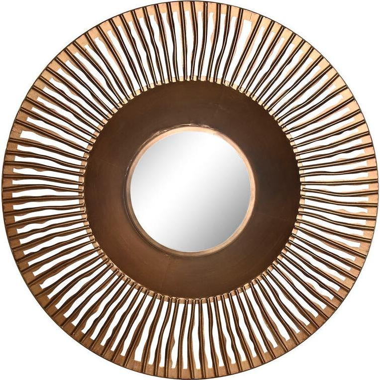Esprit, Specchio, Wall mirror Home Copper 70 x 8,5 x 70 cm (70 x 8.50 cm)