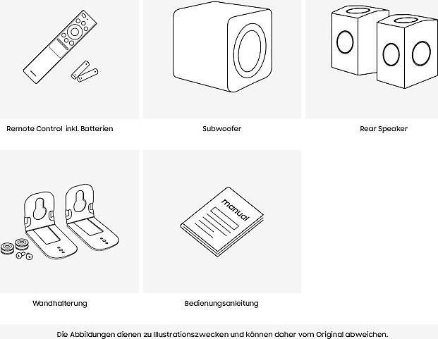 Actual product image Samsung HW-Q935GC/ZG (540 W, 9.1.4 Channels)