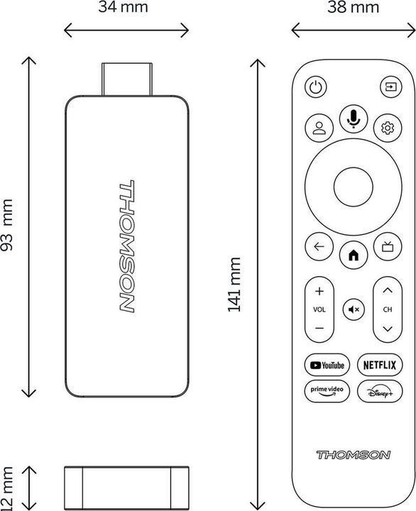 Image du produit Thomson 140G (8 Go, Android 12)