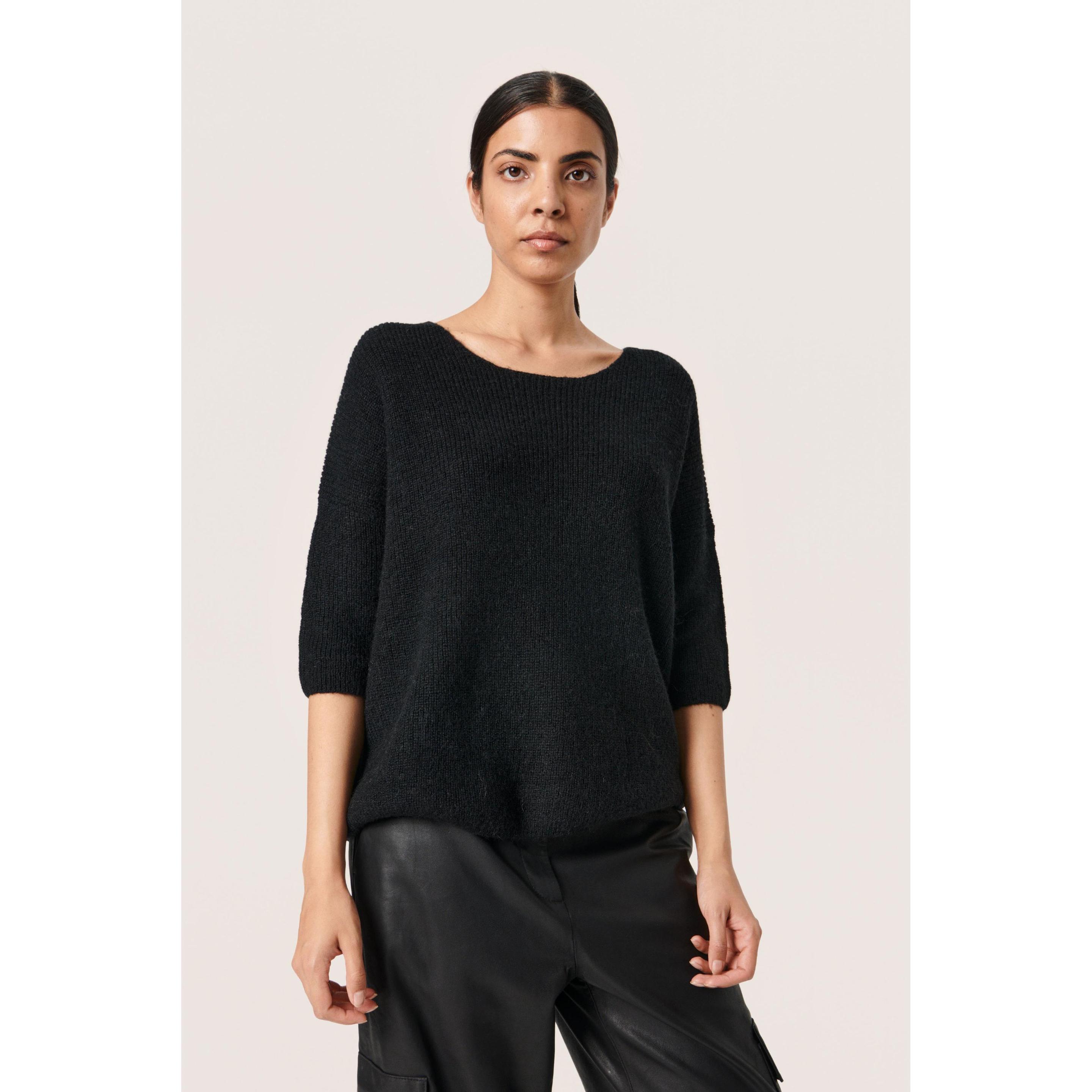 Thumbnail - Soaked in Luxury, Damen, Pullover, puover soaked in uxury tuesday, Schwarz, (L)