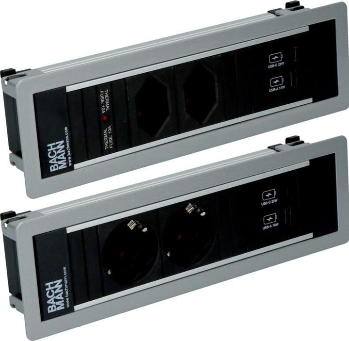 Produktbild Bachmann Power Frame (2x, CEE 7/3)