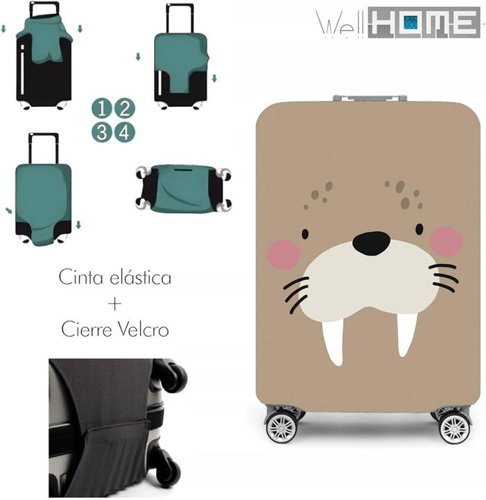 Actual product image Well Home Suitcase Trolley