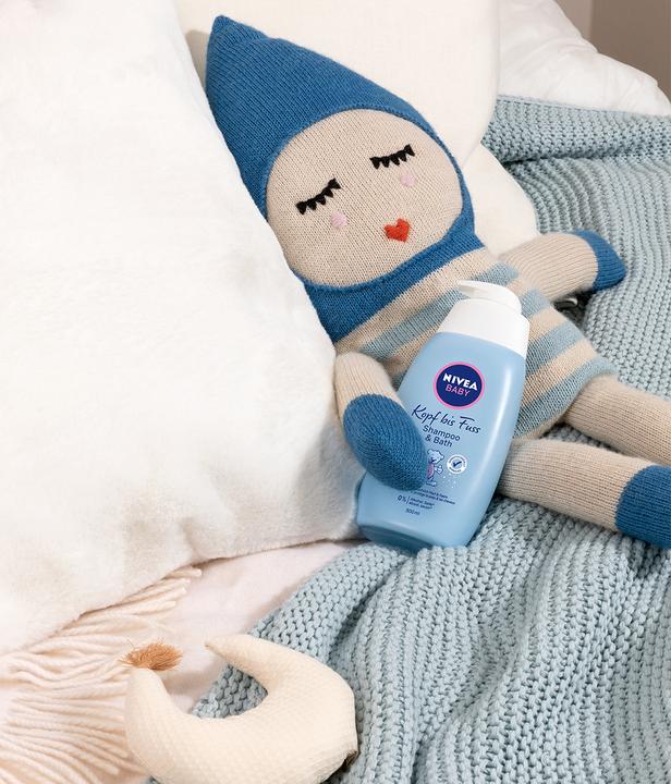Actual product image NIVEA Head to toe bath & shampoo