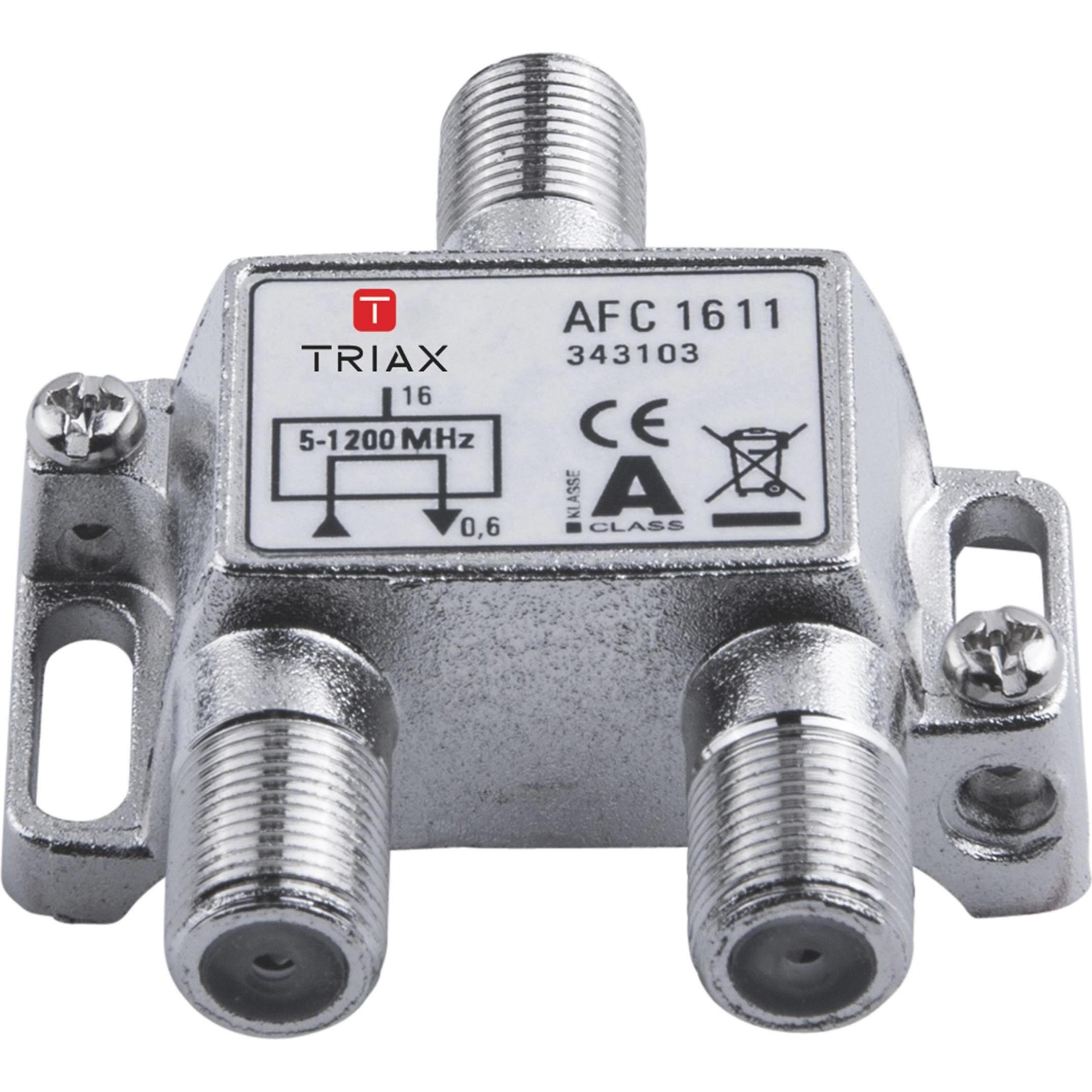 Triax AFC 1611 RF-Signal (16 dB, Verteiler und Abzweiger), Antennenkabel