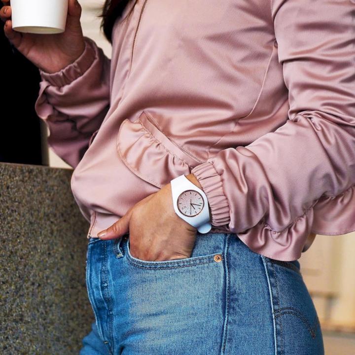 Productafbeelding ICE Watch Ice Lo White Pink (Analoog horloge, 37 mm)