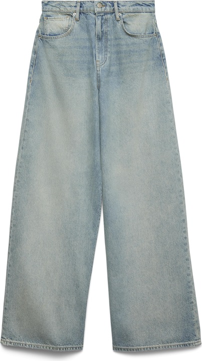 Immagine prodotto Vero Moda VMELINA Super High Rise Weiter Beinschnitt Jeans Weit geschnitten (W28/L32)